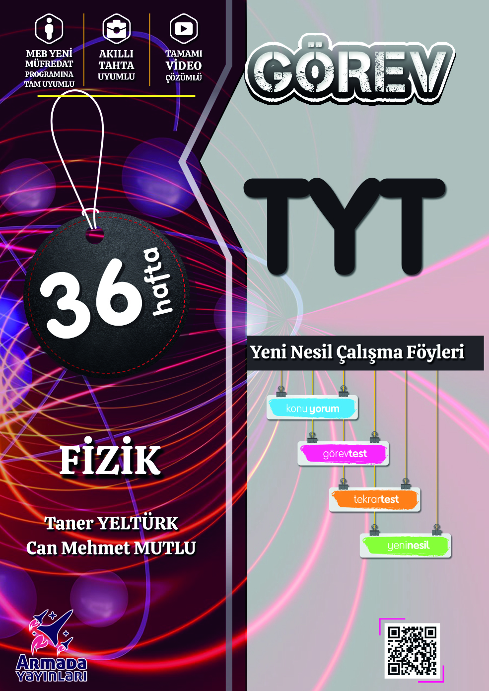 TYT GÖREV Fizik Yeni Nesil Çalışma Föyleri kapak görseli